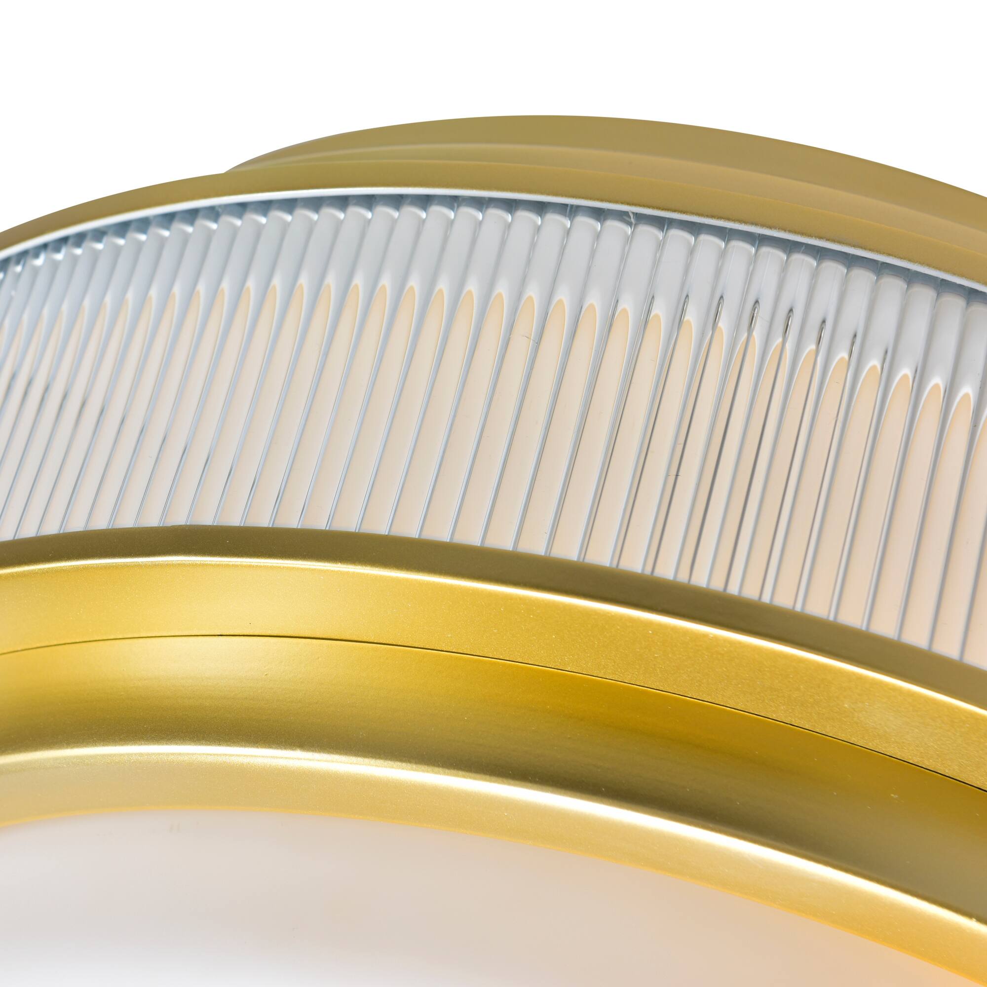 Back. CWI Lighting - Valdivia 4 Light Satin Gold Flush Mount - Satin Gold.