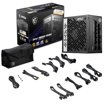 MSI MPG A850G PCIE 5 Full Modular – 80 Plus Gold 850W 100 MSI MPG A850G PCIE 5 Full Modular – 80 Plus Gold 850W 100