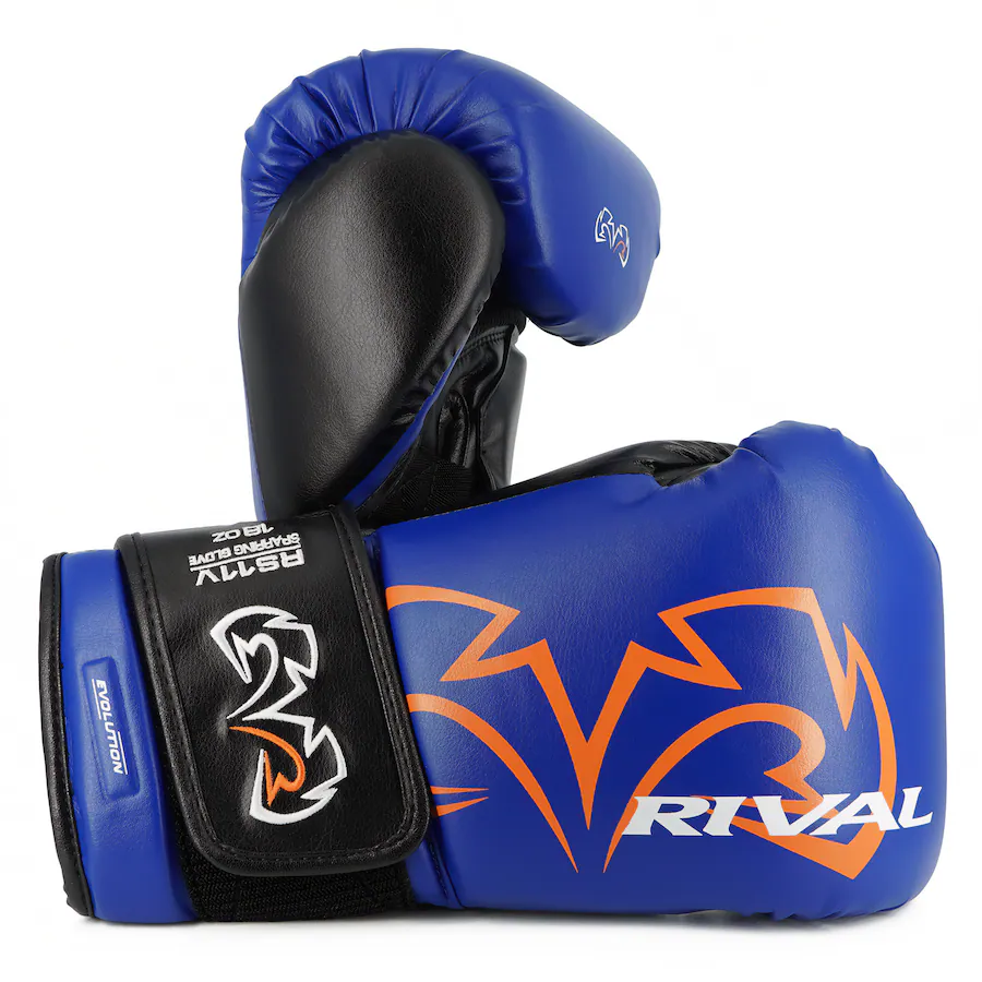 Blue Rival Boxing Gear RIVAL Boxing RS11V Evolution Sparring Gloves 18 oz. Blue RS11V - Best Buy