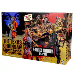 The Texas Chainisaw Massacre (1974) Dinner Scene 5 Inch Figure Playset