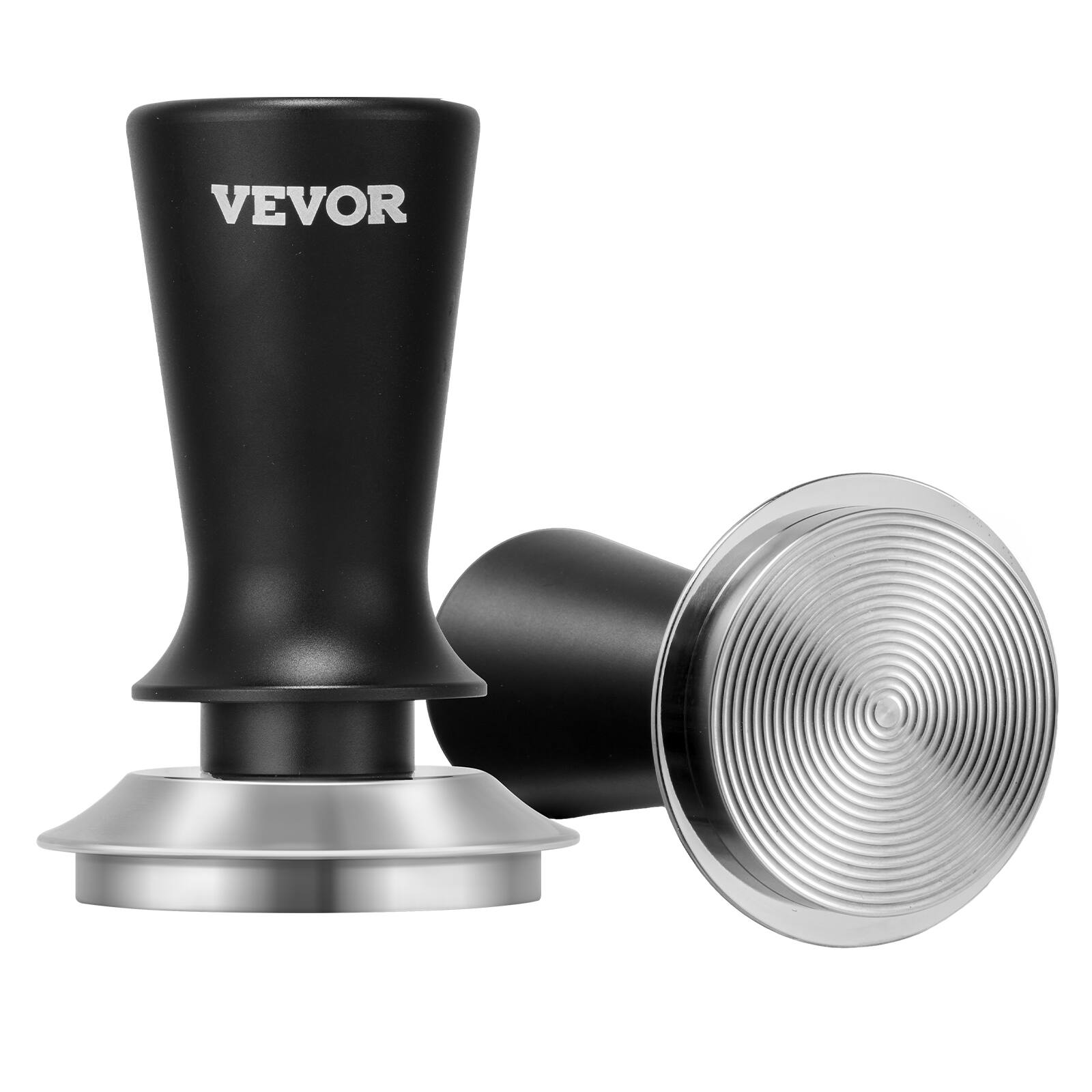 Alt View 5. VEVOR - Espresso Tamper 58mm, Spring Loaded Coffee Tamper, 30 lbs Tamper Tool Espresso, Stainless Tamper with Non-Slip Grip - Black.