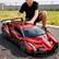 Front. Veeniix - V991 Transform Remote Control Car, 1:10 Big Size,One-Key Deformation, Robot Toys Gifts for Boys and Girls - Red.