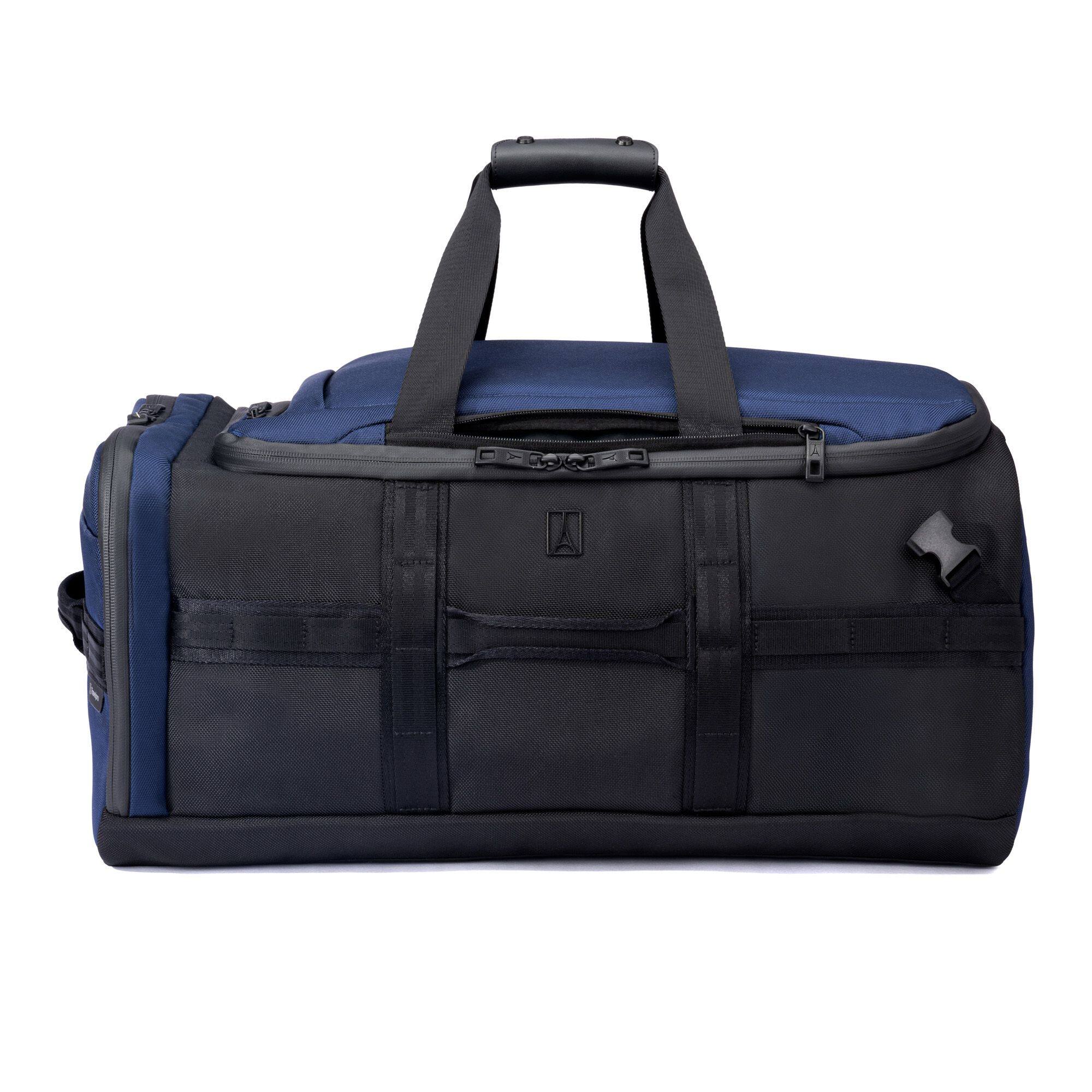 Front. Travelpro - Altitude Convertible Duffel/Backpack - Aviator Navy.