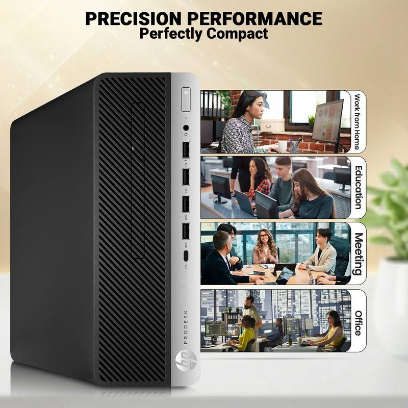 PRECISION PERFORMANCE  
Perfectly Compact  

I PRODESK  
Work from Home  
Education  
Meeting  
Office