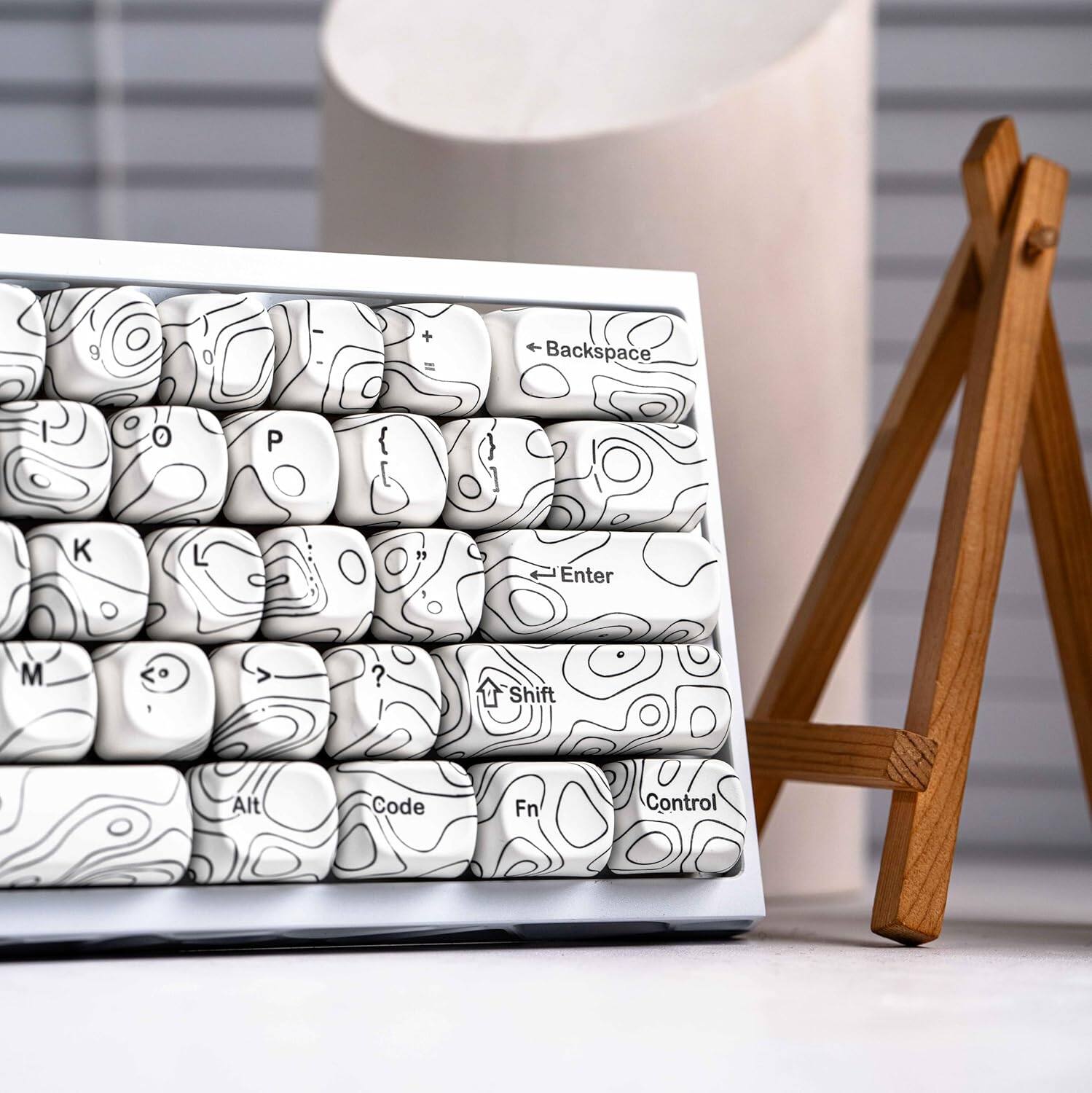 Backspace P { ] K 1 Enter M > ? Shift Alt Code Fn Control