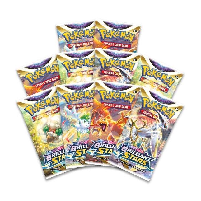 brilliant stars card sleeves Brilliant Stars ETB - Sleeves and Deck Box