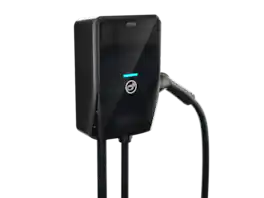 MSI - EV Life+ Type 1 (J1772) NEMA 14-50, Level 2 wall Charger up to 60A, 14.4 kW, IP55 Rated-Water and dust Resistant - Black