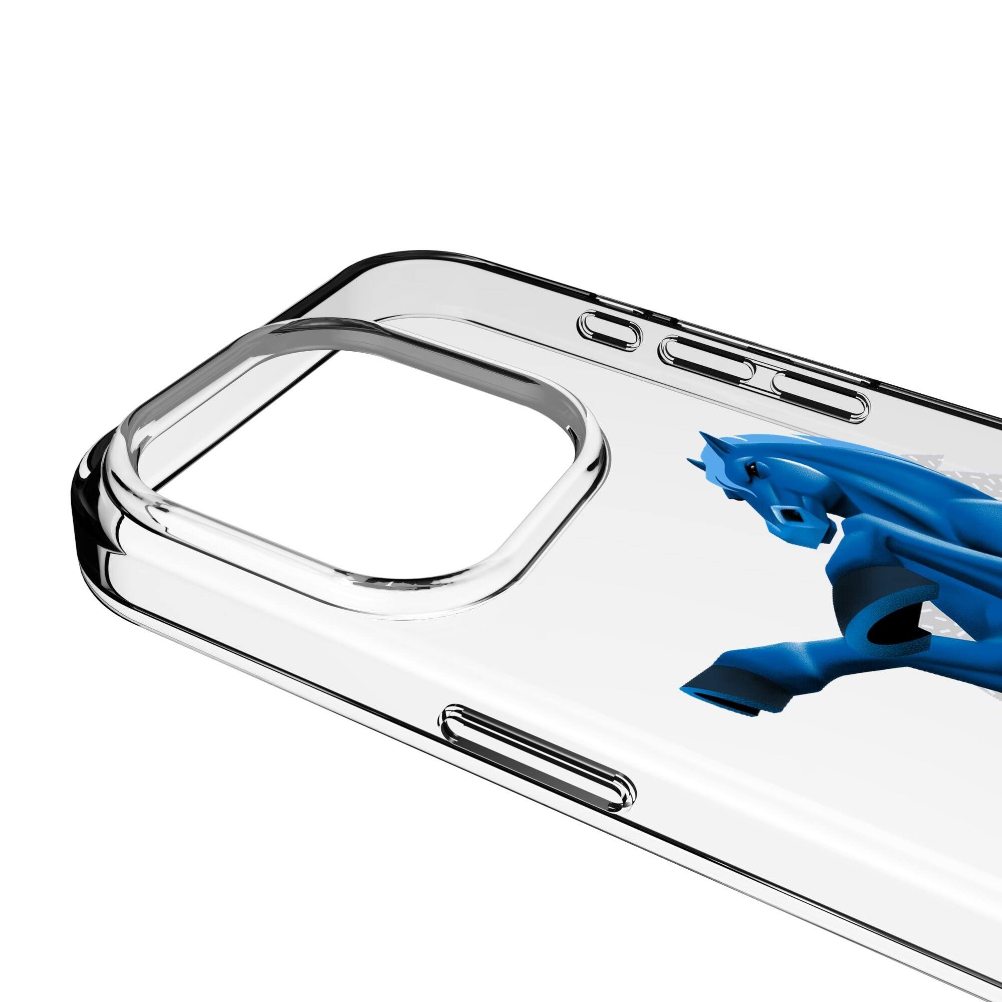 Alt View 2. Keyscaper - Indianapolis Colts iPhone Clear Case - 16 Plus - Multicolor.