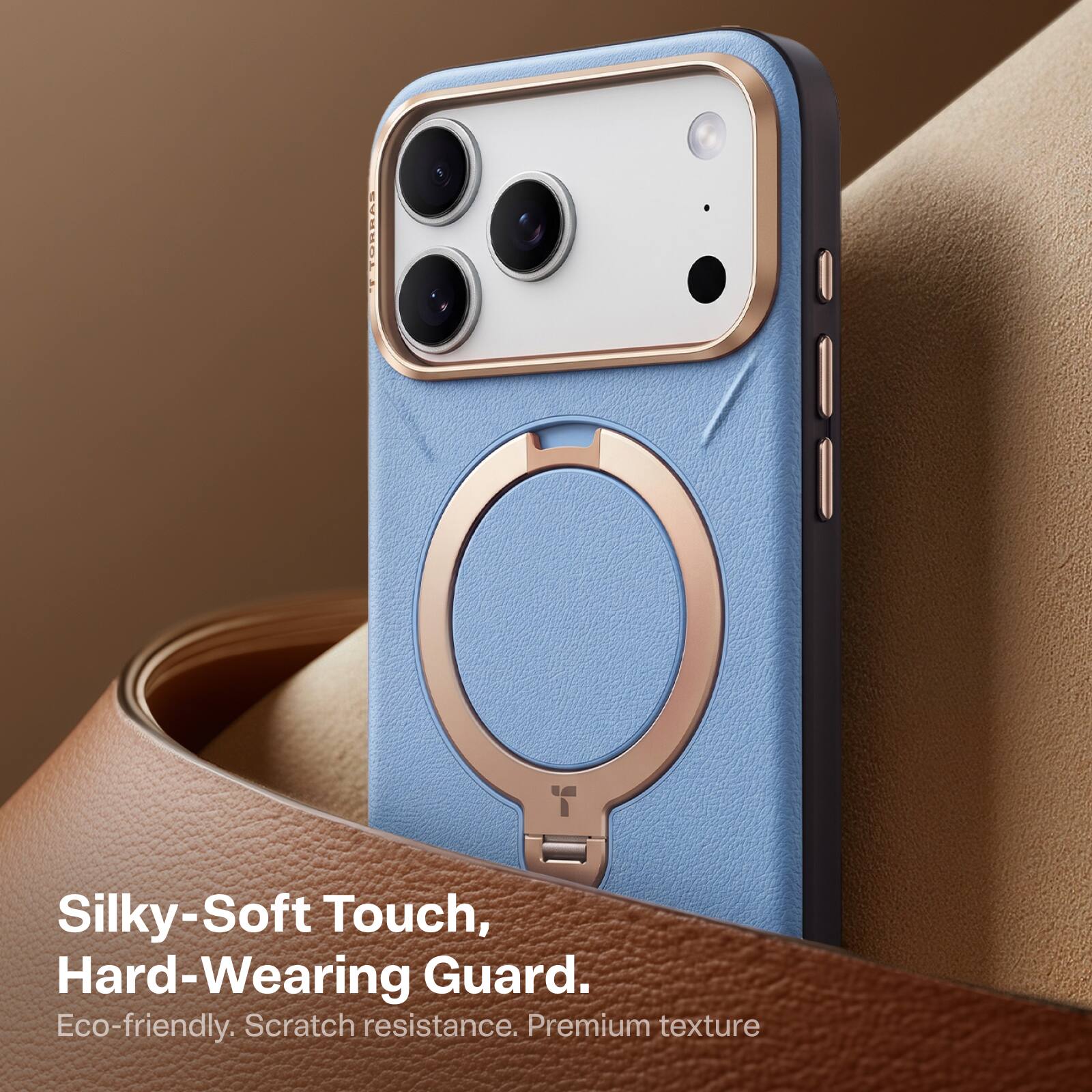 Silky-Soft Touch, Hard-Wearing Guard.  
Eco-friendly. Scratch resistance. Premium texture