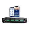 Juke Audio - Juke-8 | 8 Zone Audio Amplifier | Multi-Room Audio System | Wireless App Control & Music Streaming - Black