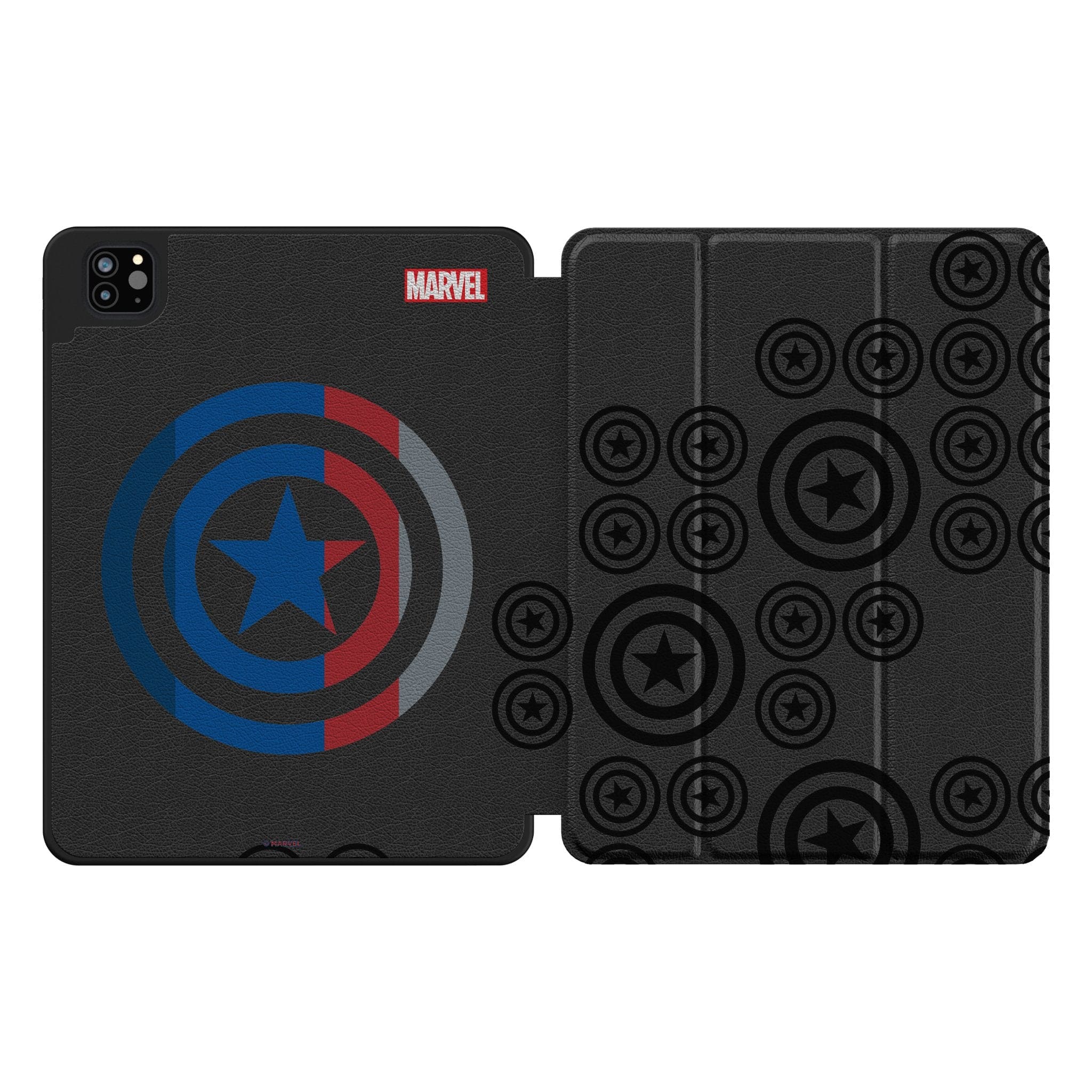 Keyscaper - Marvel Sigil Tablet Case - Apple iPad Pro 11in (3rd/2nd/1st Gen) - Captain America
