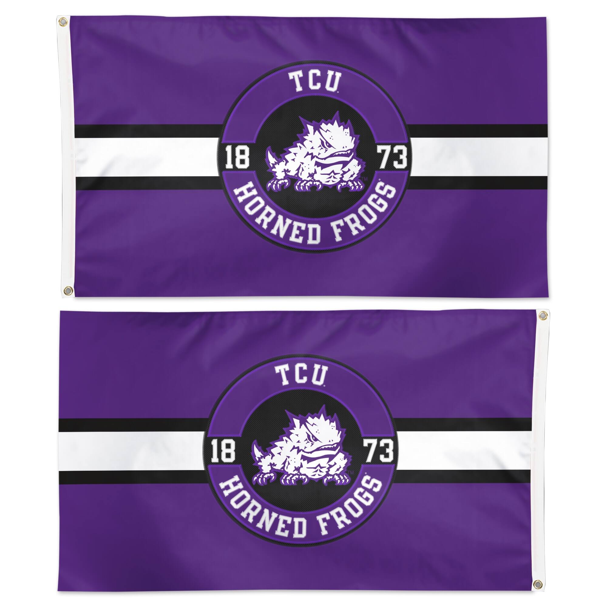 TCU  
18  
HORNED FROGS  
73  

TCU  
18  
HORNED FROGS  
73