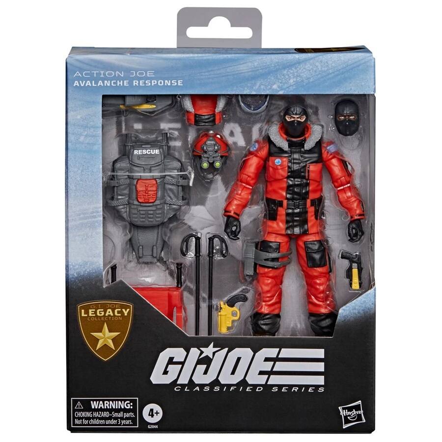 Transformers Action Joe (Avalanche Response) 6 Inch Scale | G.I. Joe ...