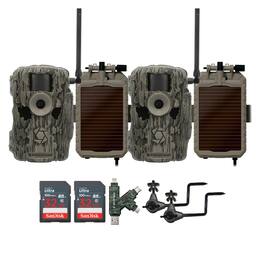Stealth Cam - 36MP Fusion Max Cellular Trail Camera with Accessories (2 Pack)