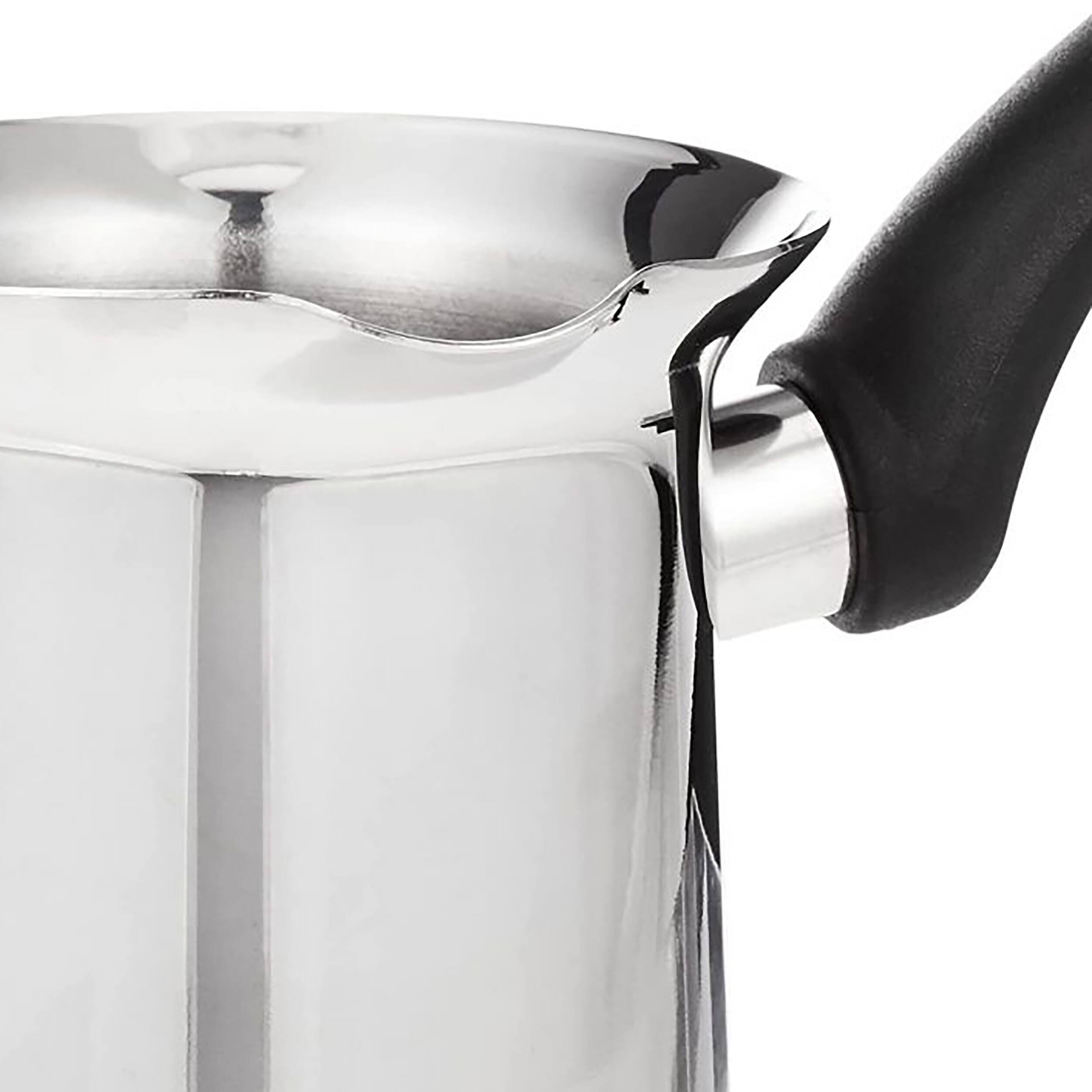 Alt View 3. Korkmaz - Korkmaz Orbit 6 Ounce Stainless Steel Turkish Coffee Pot in Silver - Silver.