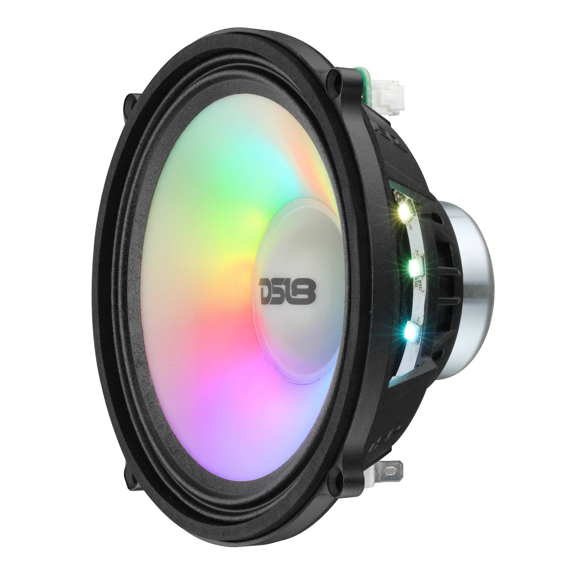 Left. DS18 Audio - RZR 6.5" Neodymium Loudspeaker (Pair), 150W RMS 4-Ohm.