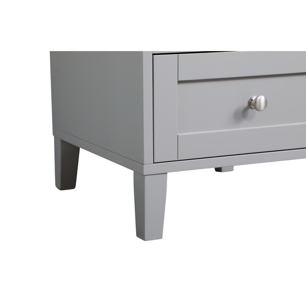 Alt View 5. Elegant Kitchen and Bath - 18 inch Single Bathroom Vanity in Grey - Grey.