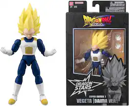 Bandai - Dragon Stars - Dragon Ball Super - Super Saiyan 3 Vegeta (DAIMA ver) 6.5" Action Figure - COLLECTIBLES - Multicolor
