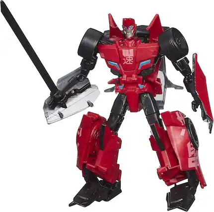 Front. Transformers - Sideswipe Warrior Class | Transformers Robots in Disguise RID.