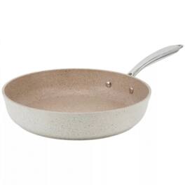 Korkmaz - Granita 9.5-Inch Non-Stick Aluminum Fry Pan and Tava - Beige