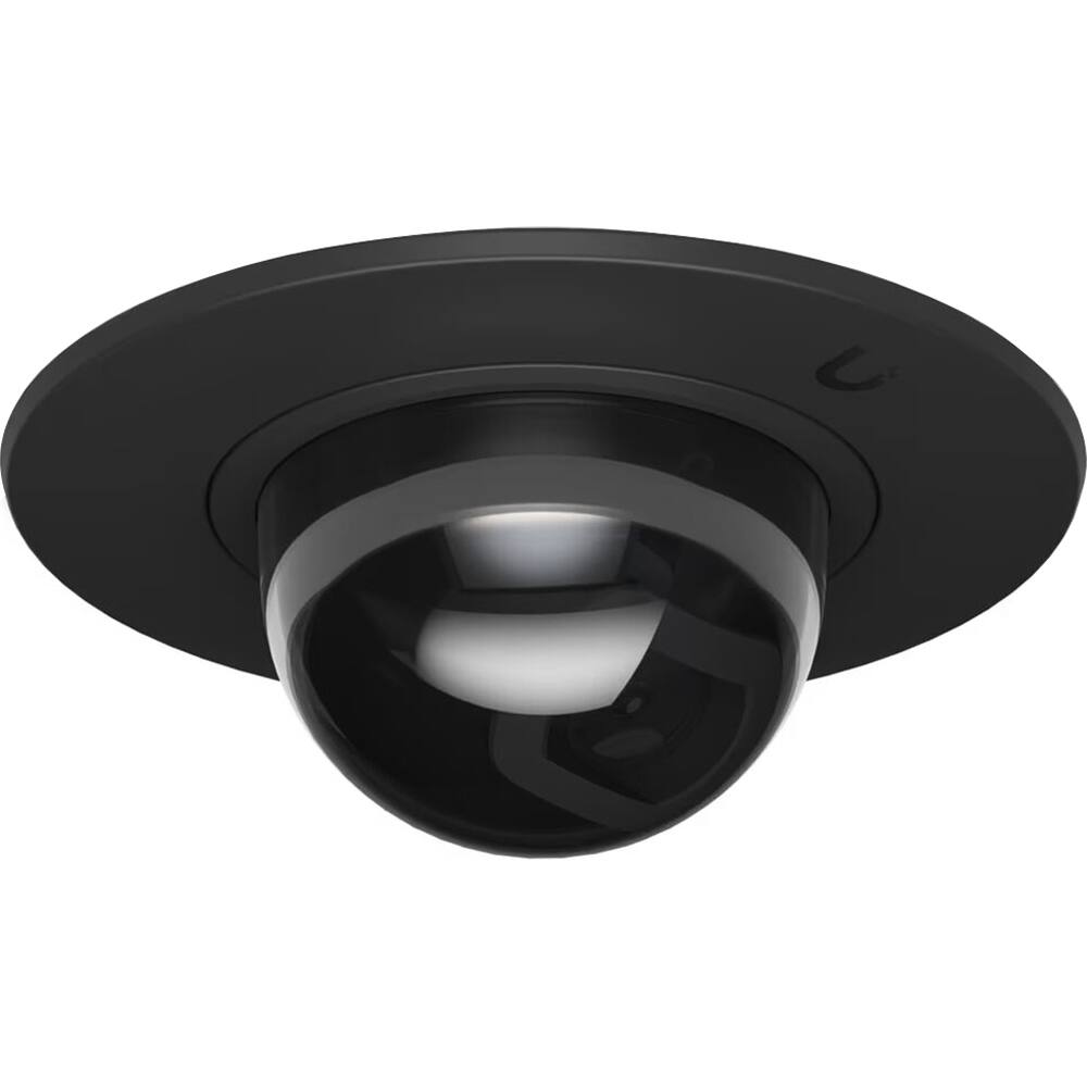 Front. Ubiquiti - G5 Dome Ultra Flush Mount UACC-G5-DOME-ULTRA-F - Black.