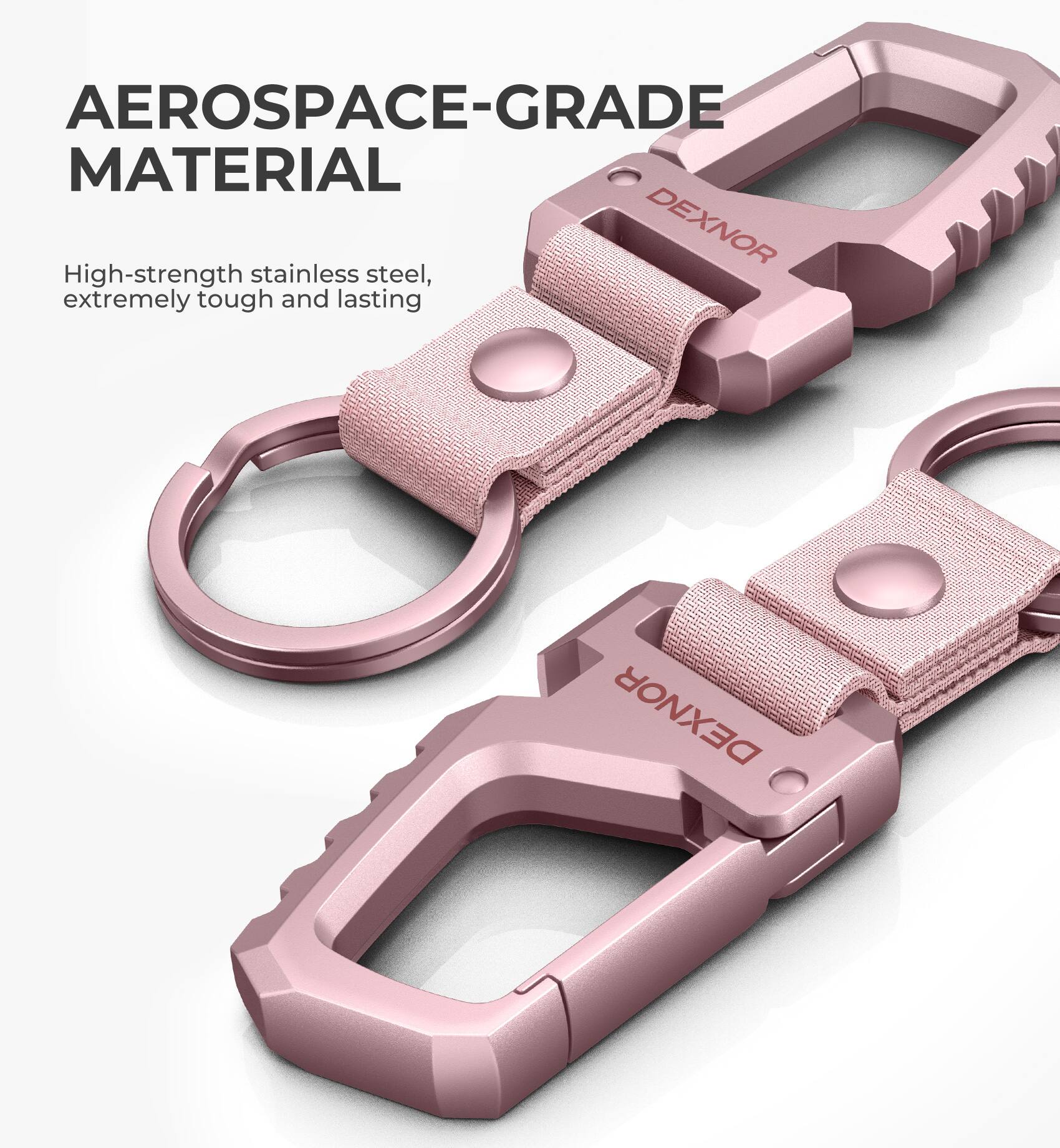 Aerospace-grade material: High-strength stainless steel, extremely tough and lasting.