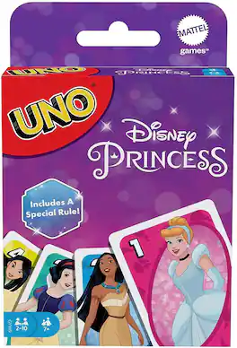 Mattel - Games - UNO Disney Process - GAMES (MISC) - Multicolor