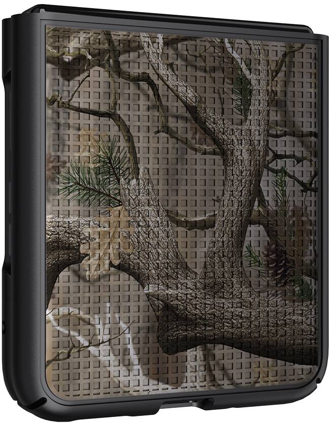 Alt View 8. Nakedcellphone - Slim Case for Motorola RAZR+ 2023 (RAZR PLUS) - Camo.