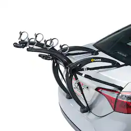 Saris - Bike Racks, Bones Car Trunk Bicycle Rack Carrier, Mounts 3 Bikes - Black