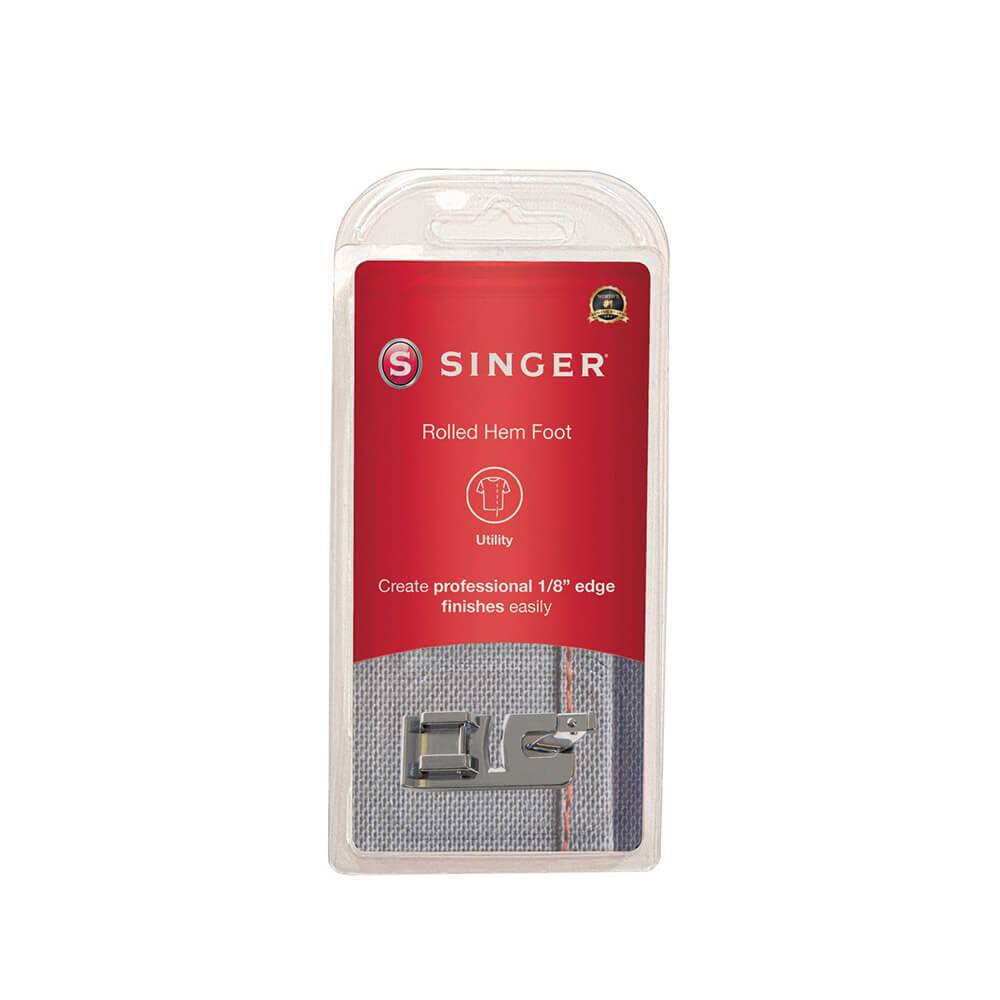 Singer - 250026006 Narrow Rolled Hem Foot - Silver