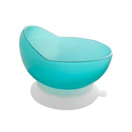 Ficcuss Pets - Spill-Proof Plastic Bowl With Suction Cup - Green