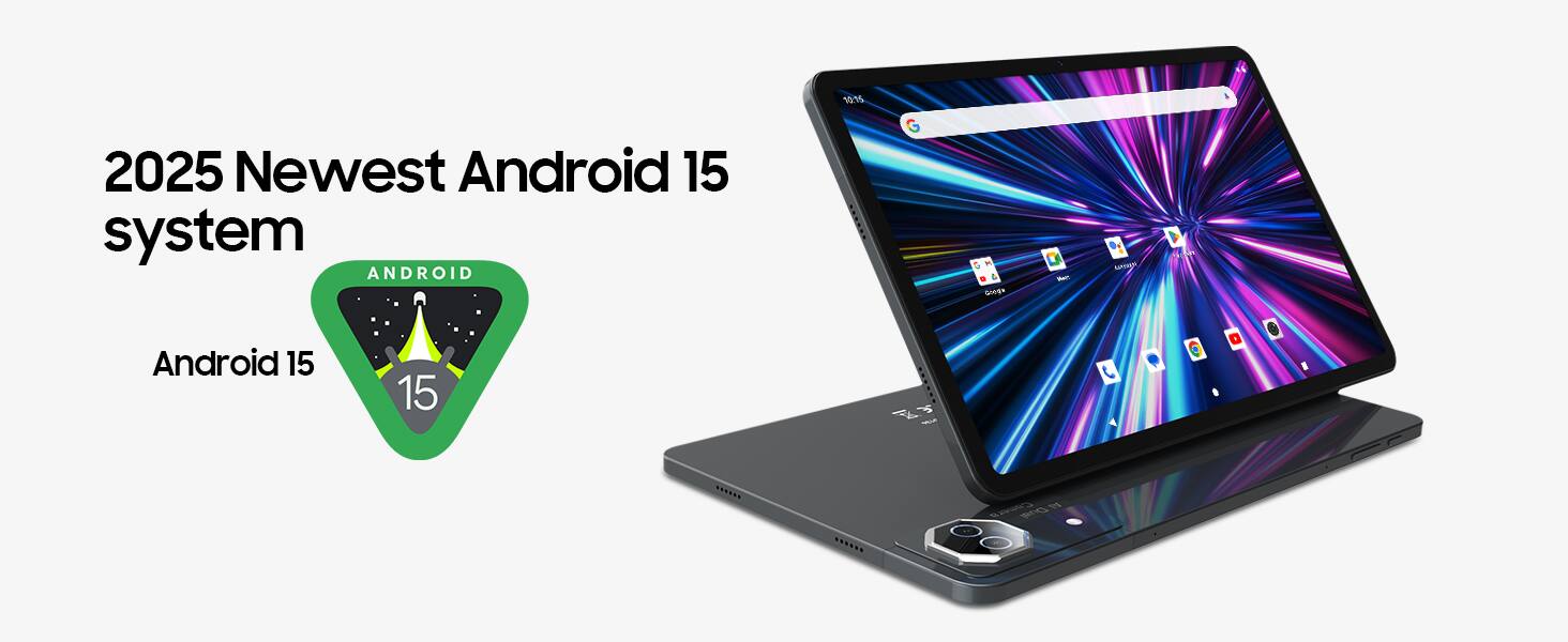 2025 Newest Android 15 system  
Android 15