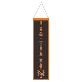 WinCraft - San Francisco Giants 8" x 32" Wool Evolution Banner - Multicolor
