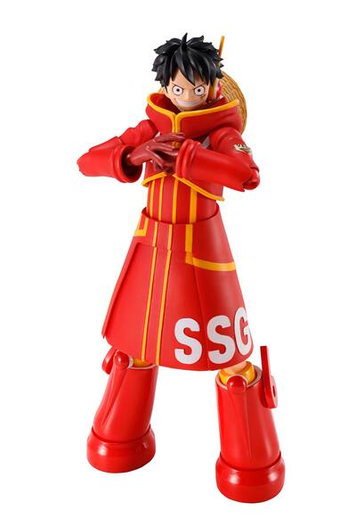 LUFFY's 7体セット売り World Collectable Figure x S.H.Figuarts Monkey D. Luffy ONE