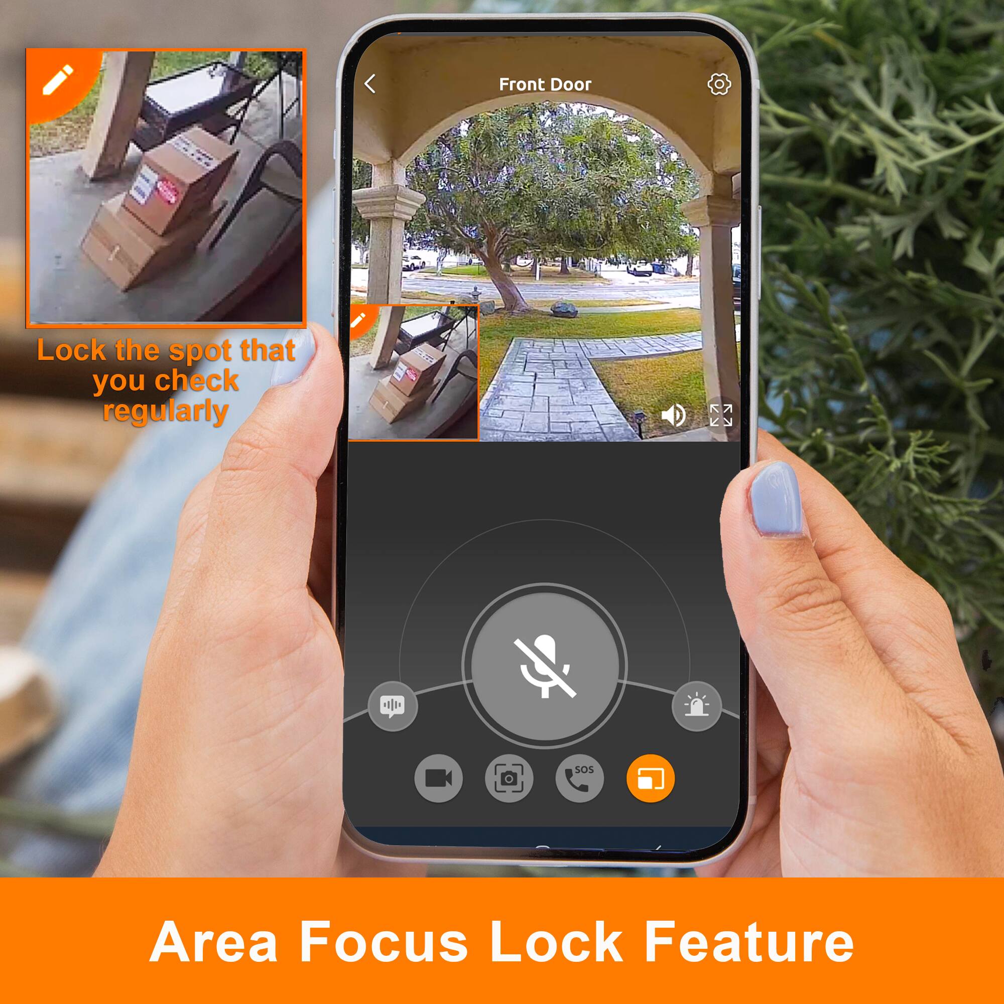 Front Door Lock the spot that you check regularly. Area Focus Lock Feature.