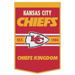 WinCraft - Kansas City Chiefs 24" x 38" Primary Logo Banner - Multicolor