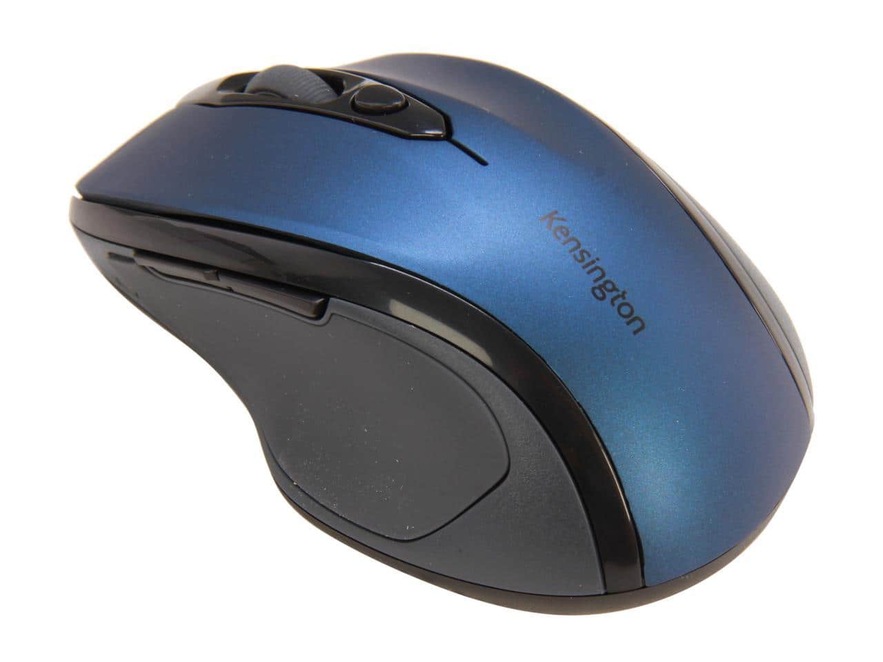 Kensington - Pro Fit Mid-Size Mouse K72421AM 1 x Wheel USB RF Wireless Optical Mouse - Wireless - Sapphire Blue
