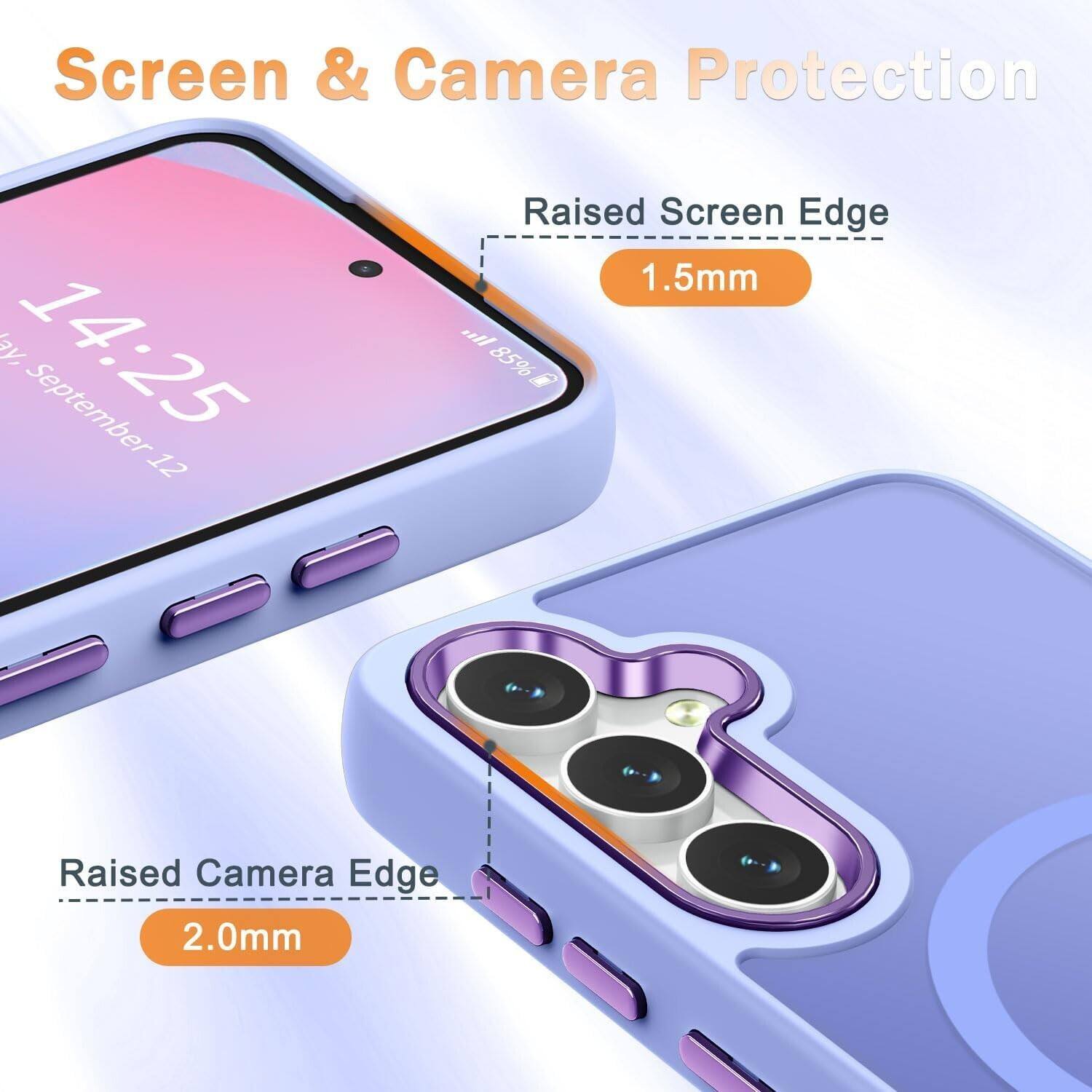 Screen & Camera Protection

Raised Screen Edge 1.5mm

Raised Camera Edge 2.0mm