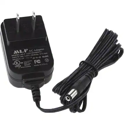 ALF AC Adapter
MODEL: MLP-A251201000CU
A251201000CU
H 0.4A max
MODEL: MLP
INPUT: 100-240V~50/60Hz
240V
240V~50/60Hz
RoHS
INPUT: 100
1A
OUTPUT: 12V
VI
LYEPOWER
FC
YL
US
LPS
OV4
China
K245660
Made In
LISTED 1905140106
EN