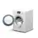 Alt View 2. Koolmore - 2.7 cu. ft. All-in-One Washer & Dryer Combo in White, FLC-3CWH. - White.