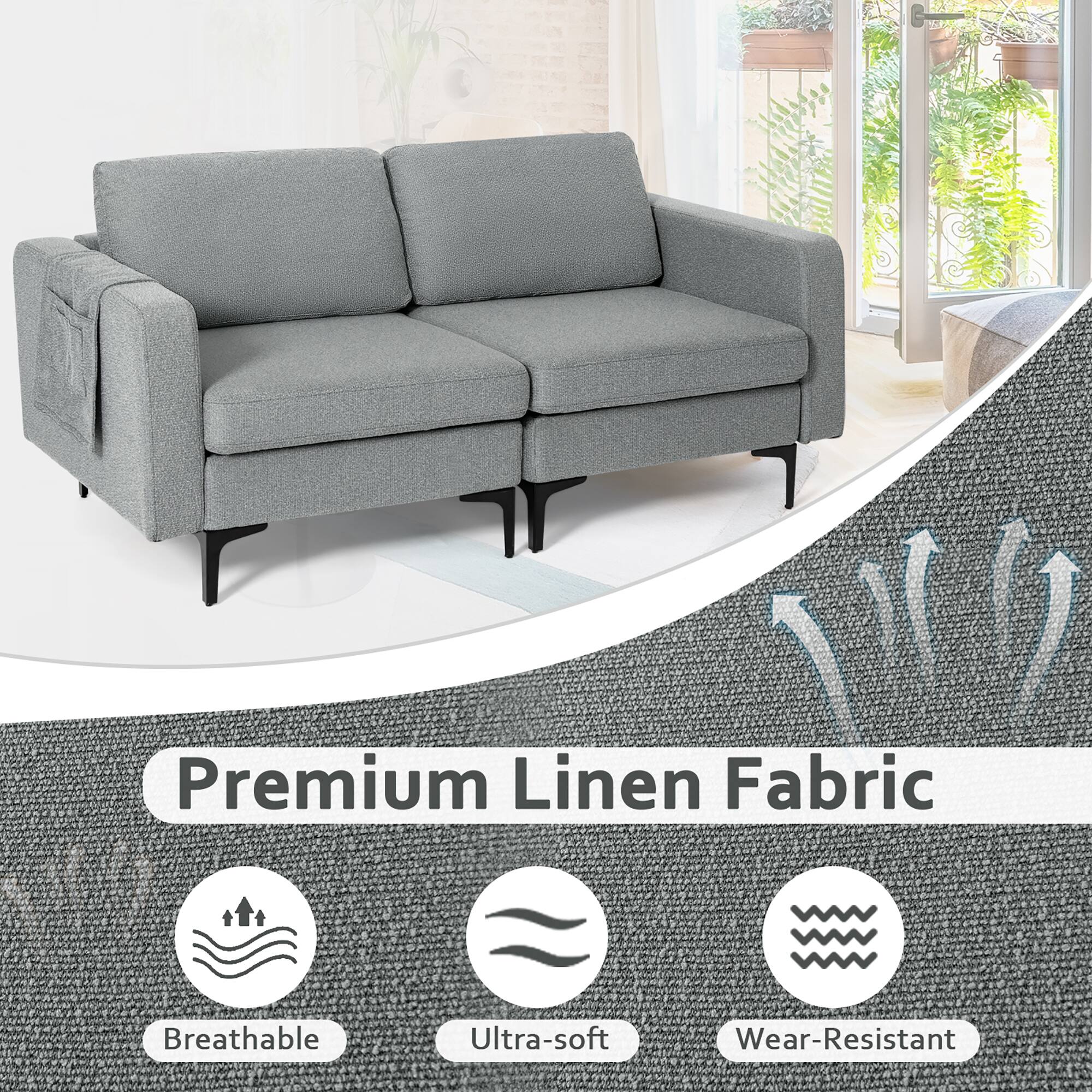 Premium Linen Fabric

- Breathable
- Ultra-soft
- Wear-Resistant