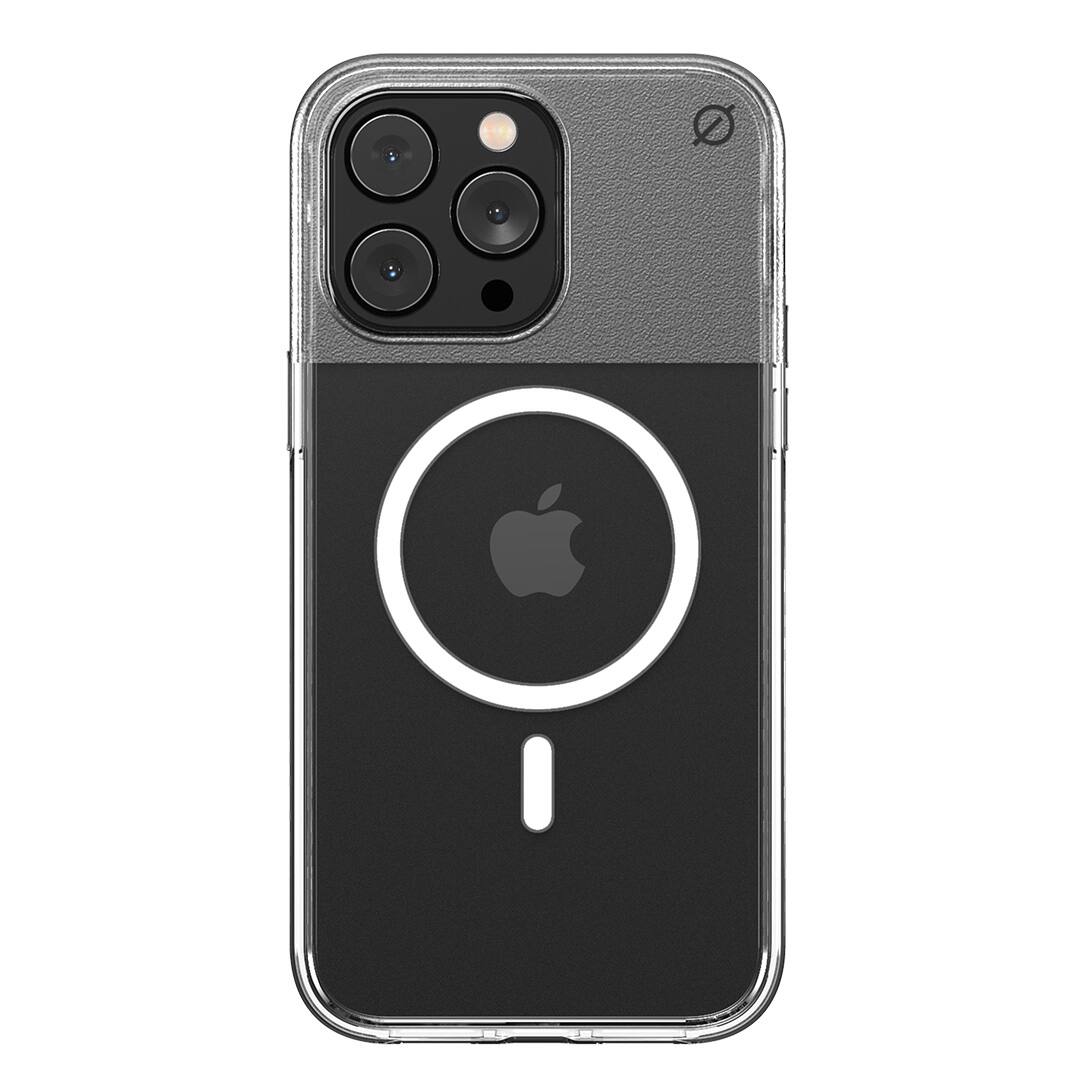 Front. Atom Studios - Split Clear Phone Case with Magsafe for Apple iPhone 14 Pro Max - Clear.