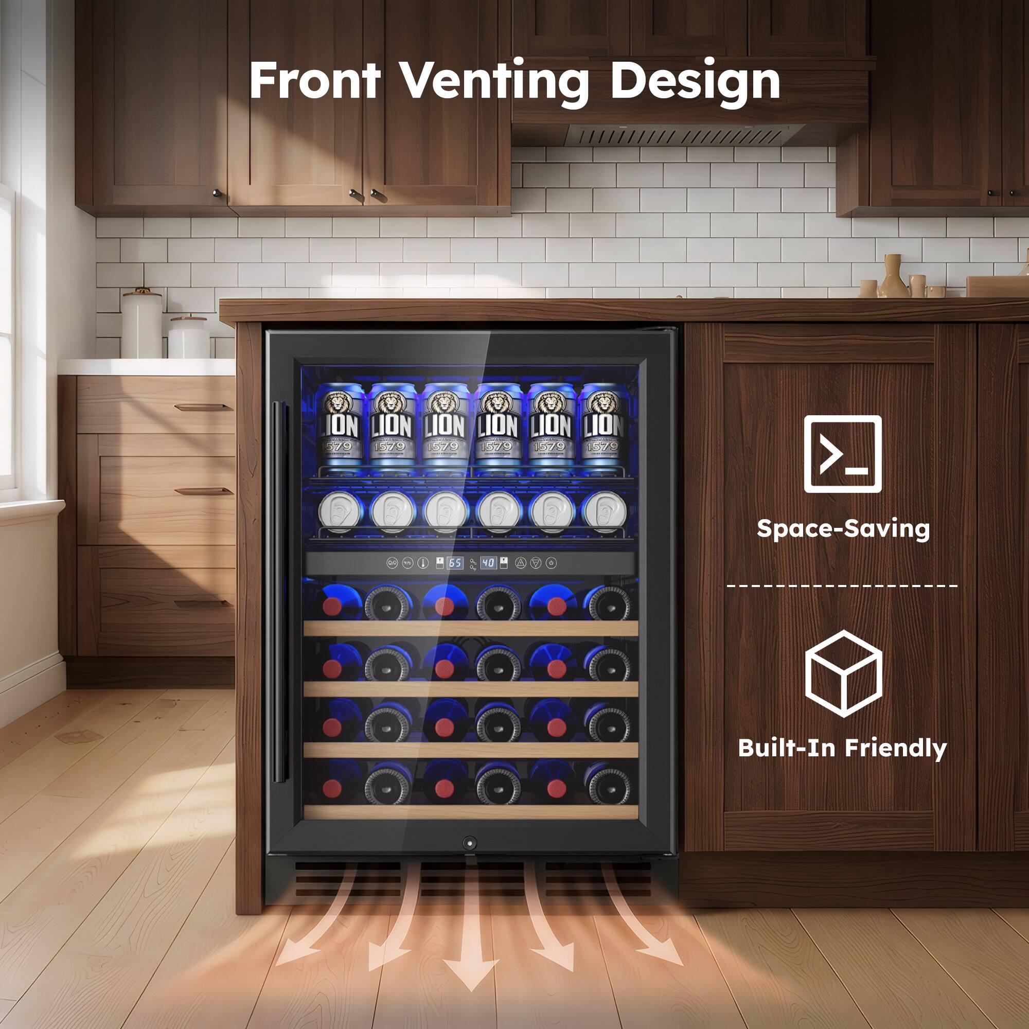 Front Venting Design

ION LION LION LION LION

270 S0

A 79 SAST 1 5 YO

Space-Saving Built-In Friendly