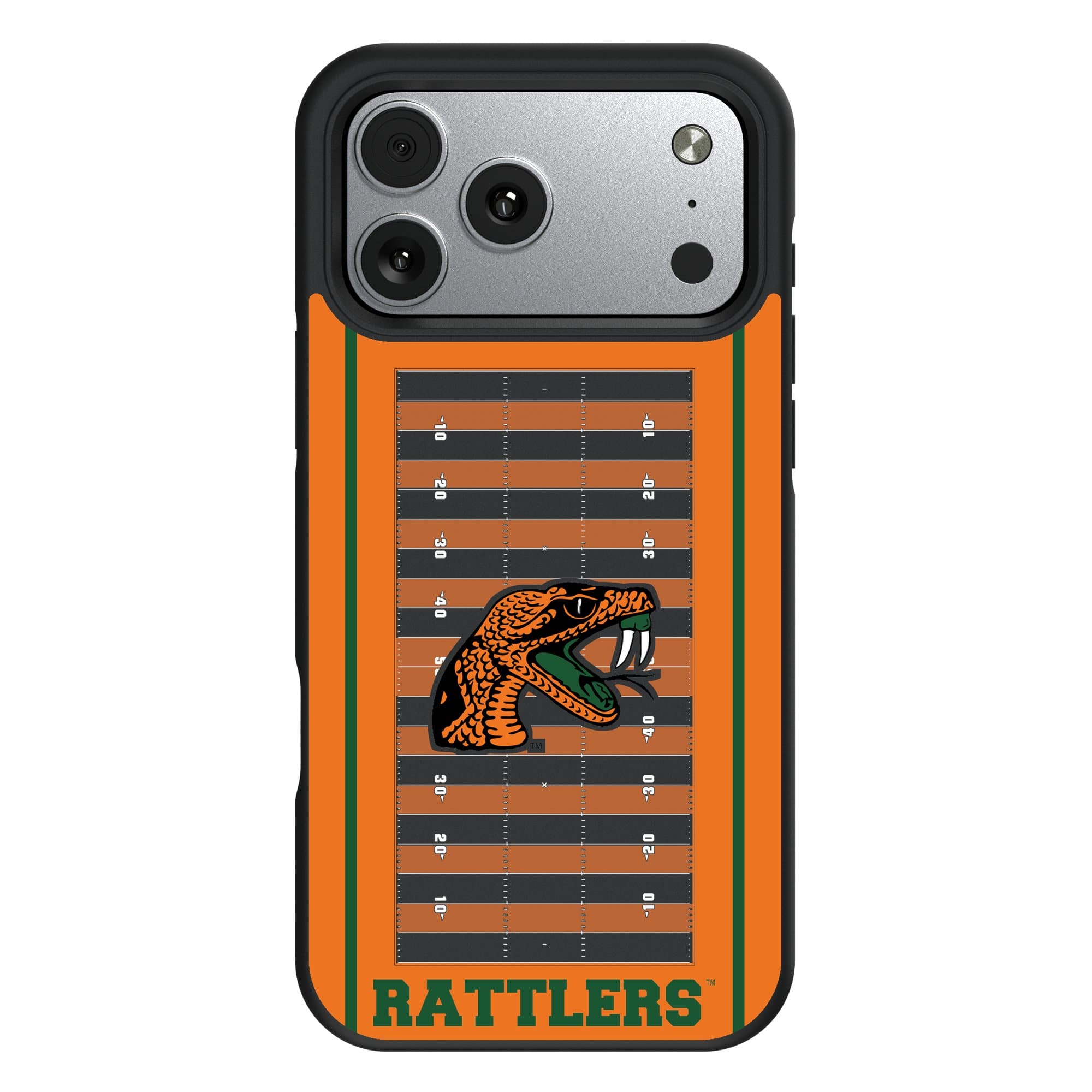 Keyscaper - NCAA - Florida A&M Rattlers Personalized Bump Case with 8.2ft Drop Protection - 17 Pro Max - Black price history on PriceWatchPro