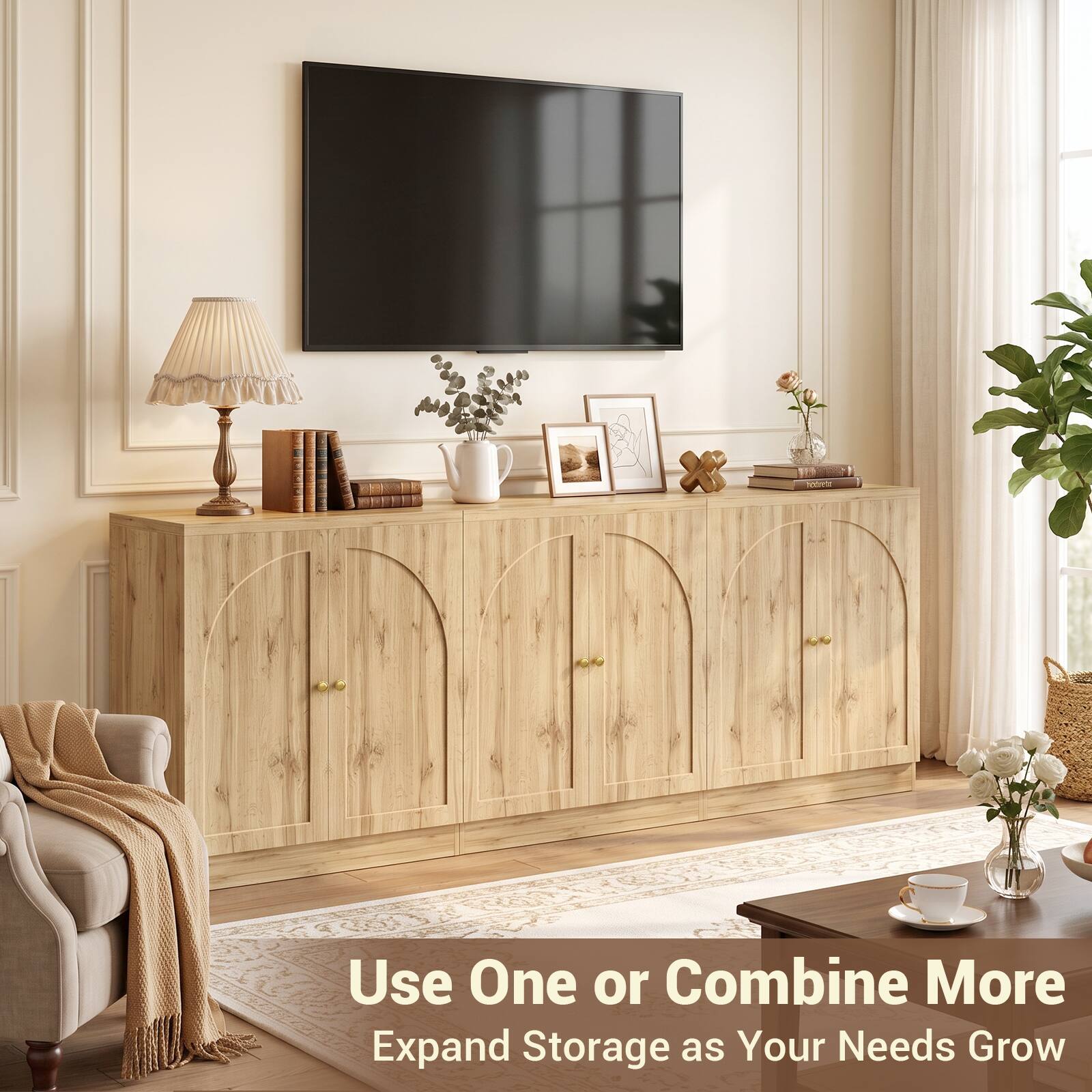 Use One or Combine More  
Expand Storage as Your Needs Grow