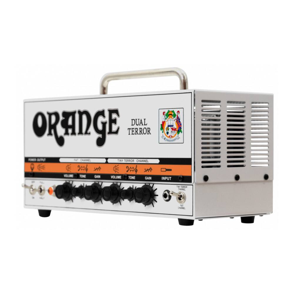 DUAL TERROR  
ORANGE  

FA' CHANNEL  
VOLUME TONE GAIN  

TINY TERROR CHANNEL  
VOLUME TONE GAIN  

INPUT  

TINY TERROR CHANNEL  
FAT CHANNEL