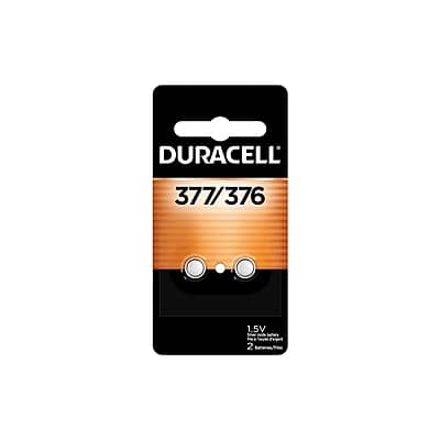 DURACELL  
377/376  
1.5V  
2 Batteries  
2 x LR44