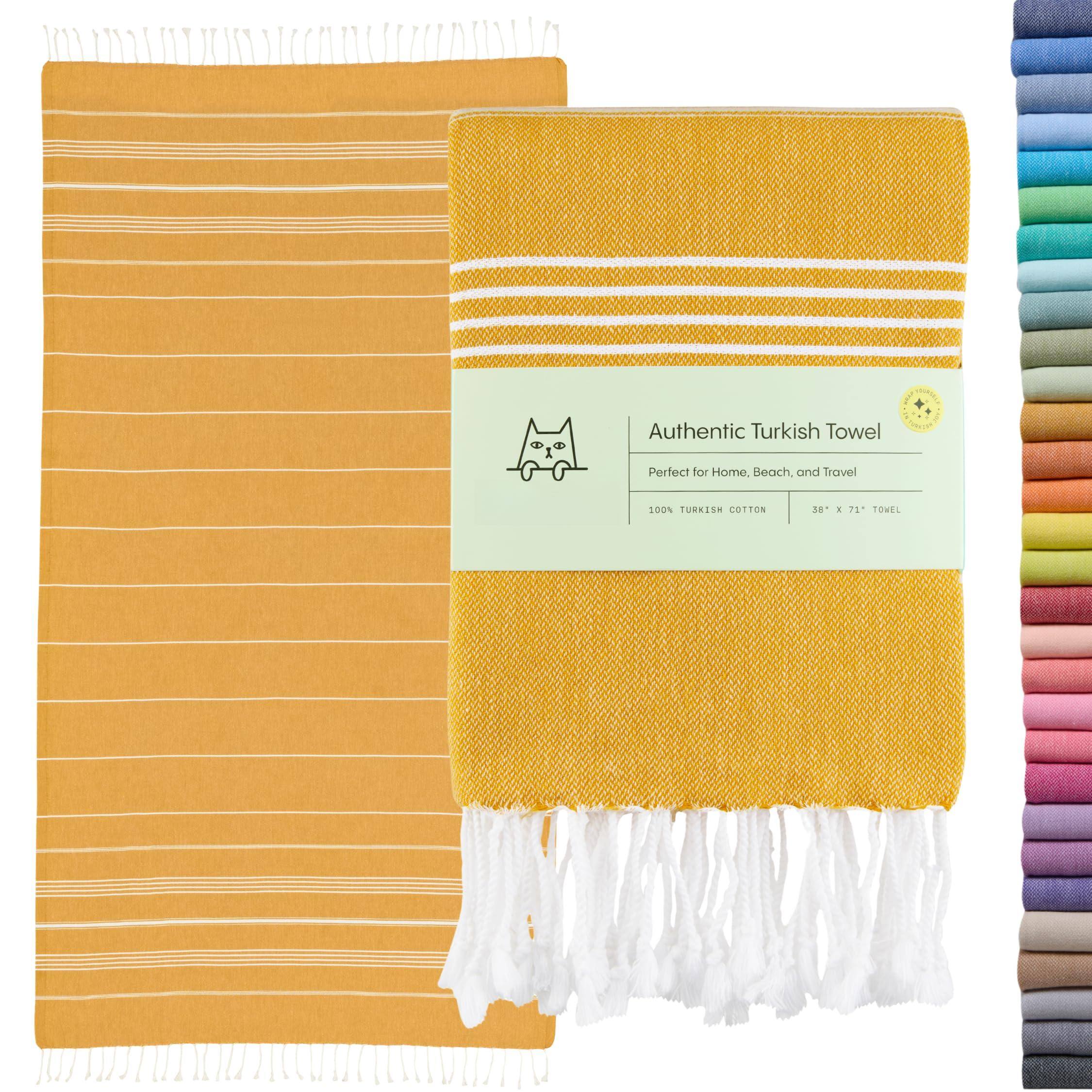 Honey Gold Beach Towel (38" x 71")