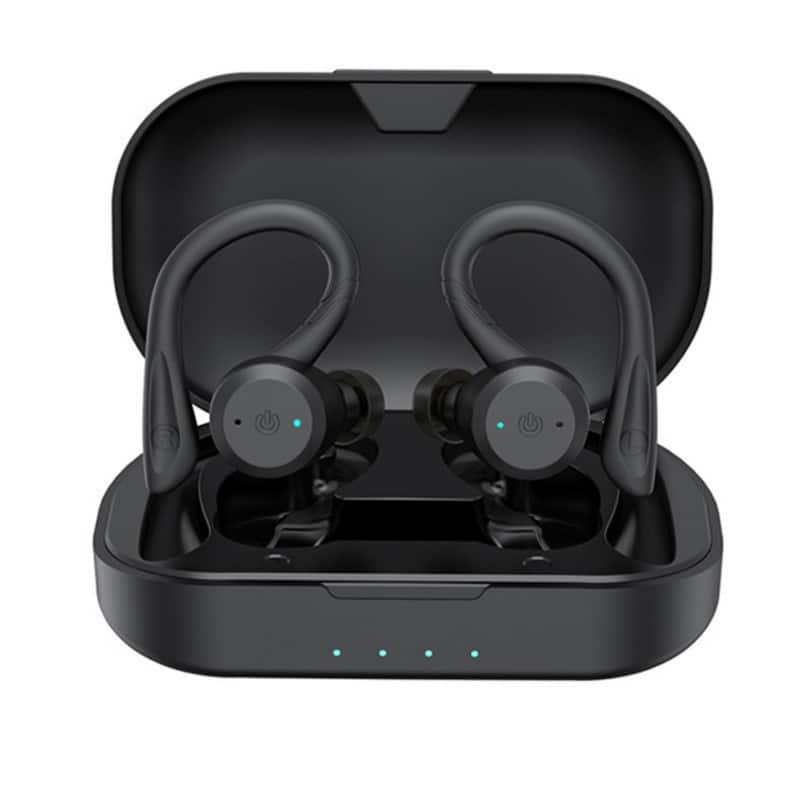 SKRAN - Bluetooth Headphones True Wireless Earbuds- Stereo Sound Earphones,in-Ear Headsets ,for Sport Running - Black