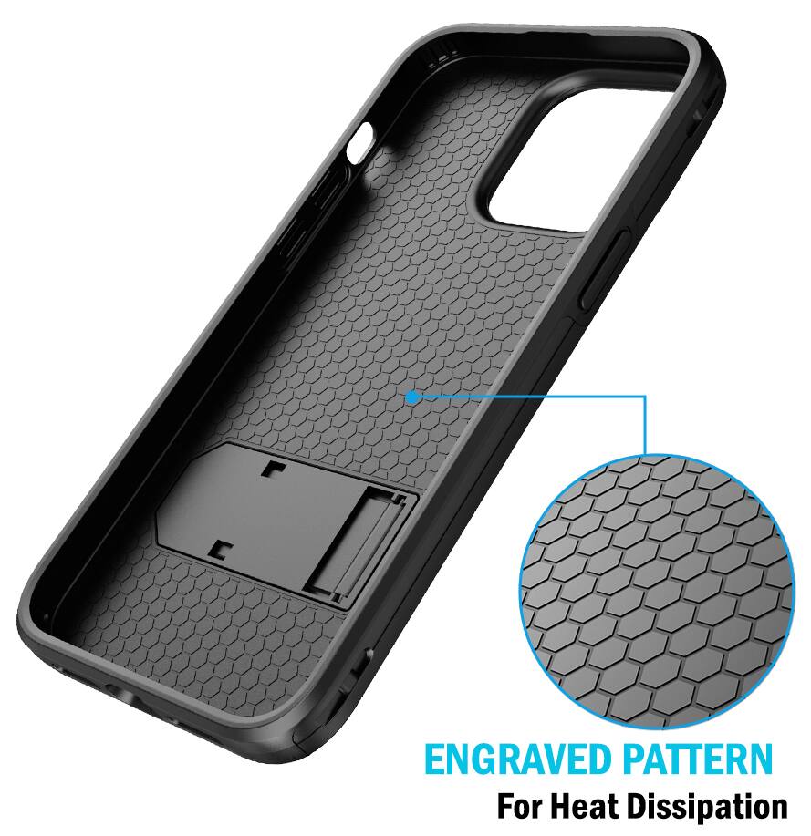 ENGRAVED PATTERN For Heat Dissipation